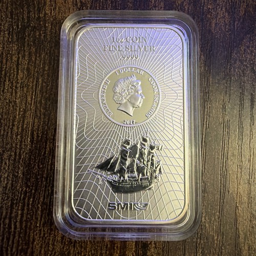 1oz silver coin bar 2017 - silver,