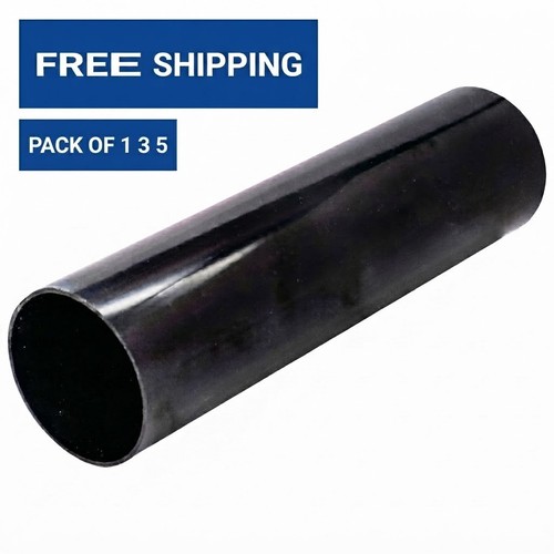 Floplast 68mm black - 68mm, round