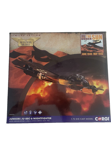 Corgi aviation junkers - aviation,