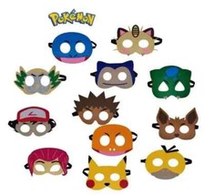 Pokémon Cosplay Mask, Pack of