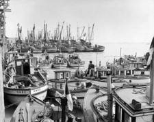 Fishing Port Its Boats End Day