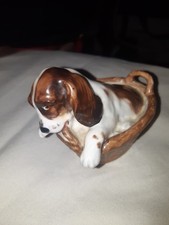 royal doulton figurines cocker spaniel in basket hn 25 56 m