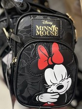 Disney Minnie Mouse Black Faux
