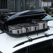 400L Large Car Roof Top Storage Box Cargo Carrier Box Waterproof Camping Travel