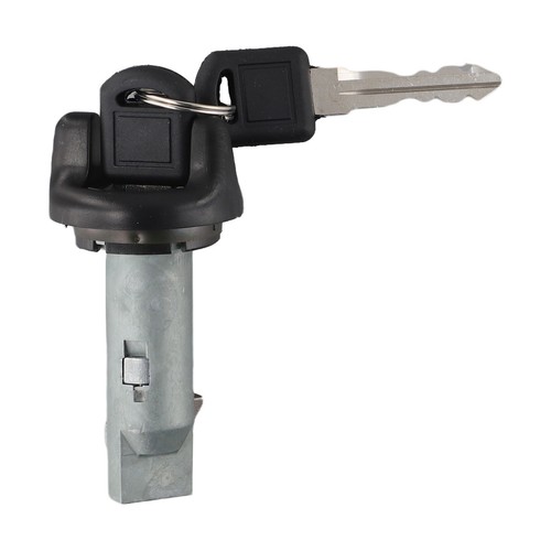 Ignition key lock cylinder - key, w/