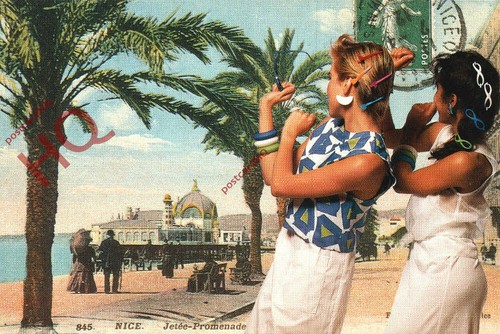 Picture postcard advertising - picture, postcard:-advertising