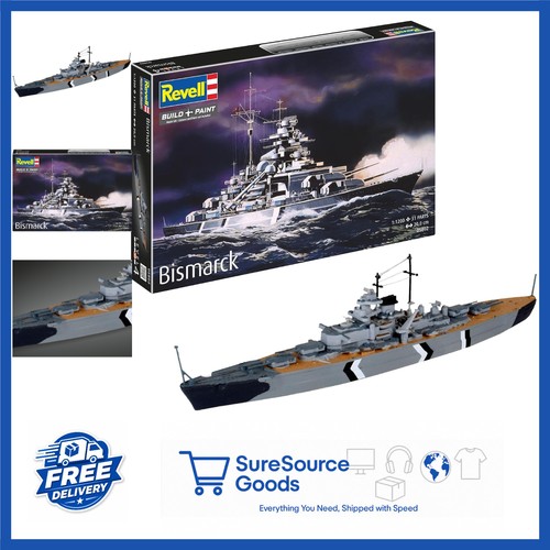 Plastic model kit bismarck - plastic,