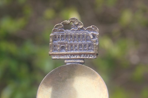 Vintage brass caddy spoon - vintage,
