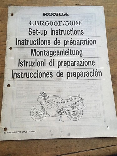 Genuine honda cbr600f 500f - genuine, cbr600f/500f