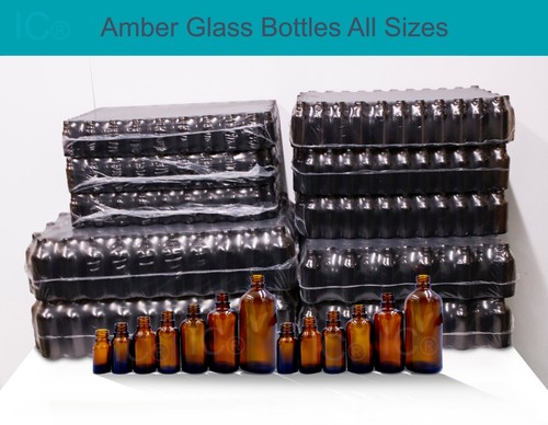 Wholesale amber glass bottles - glass,