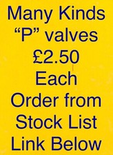 Bargain Valves NOS/ NIB £2.50 each PFL200, PL81, PL82, PL83, PL95, PY80, PY82