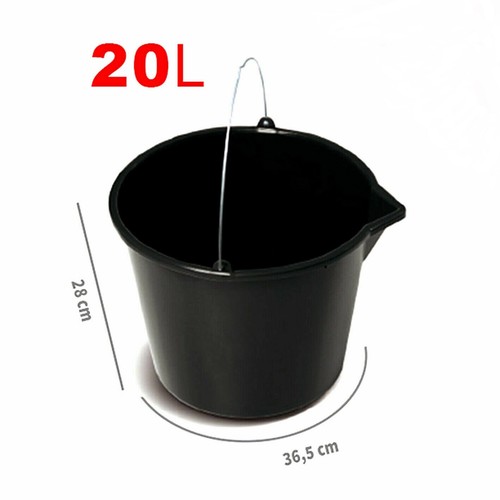 20l black bucket - gallon),