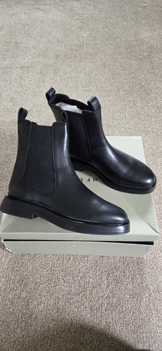 Jigsaw black leather - jigsaw, ankle