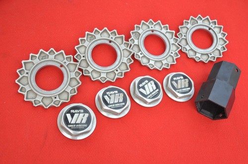 Jdm rays volk racing wheel - wheel, cap