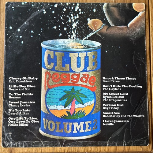 Club reggae volume vinyl - reggae, 2