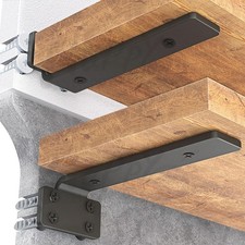6x Heavy Duty Black Steel