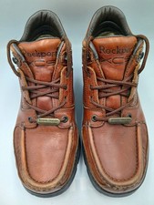 Rockport Size 5 W XCS Hydro Shield Brown Leather Mens Boots 
