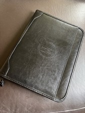 GEMLINE Genuine Leather Portfolio Case Embossed Colorado Ass. Chief Of Police!