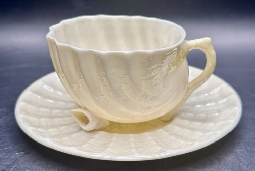Belleek neptune shell - belleek,