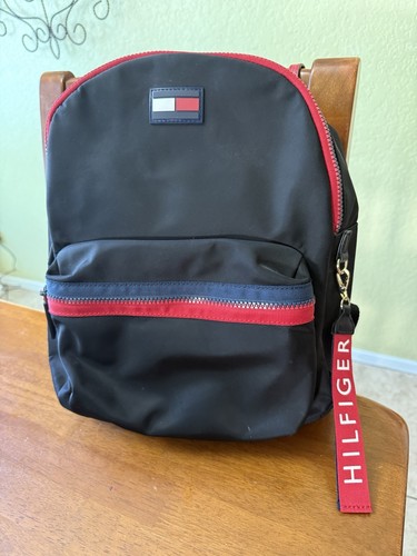 Tommy hilfiger black nylon - black,
