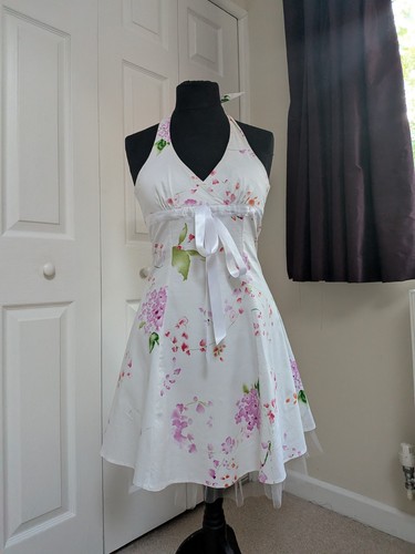 Kurt muller y2k floral halter - kurt,