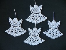 4 Handmade Crochet Xmas