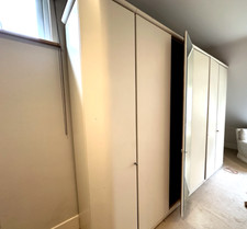 Hulsta large white wardrobe