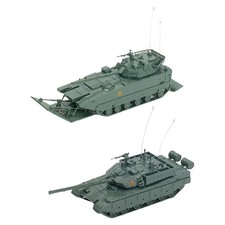1/72 Armored Tank Model Education Toy DIY Assemble Assembled Tank Model for