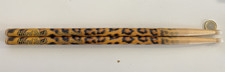 Hard Rock Cafe Singapore Pair Of  Drumsticks Leopard Pattern  Made In USA |