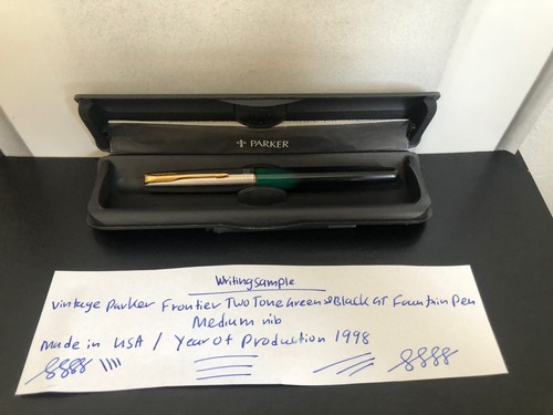 Parker frontier two tone - frontier, green
