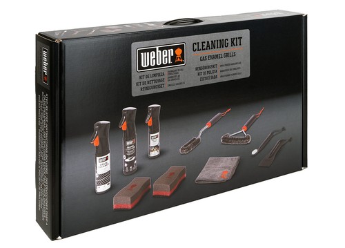 Weber enamel gas bbq cleaning - weber,