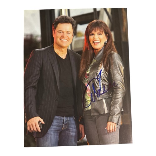 Marie osmond autograph 5x11 - marie,