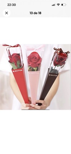 Red rosebud unique - unique, paper