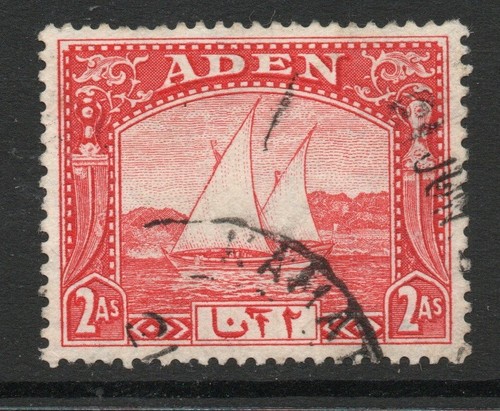 Aden 1937 dhows scarlet sg - aden,