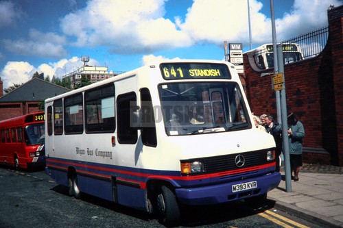 35mm slide wigan bus - 35mm,