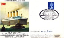 Rare Titanic survivor B.V