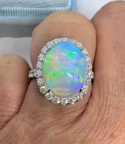 Lab created fire opal women - fire,