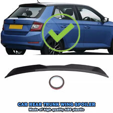 For Skoda Fabia Hatch III NJ Hatchback Rear Roof Boot Trunk Spoiler Lip Wing