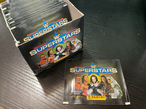 Wwf superstars stickers - wwf,