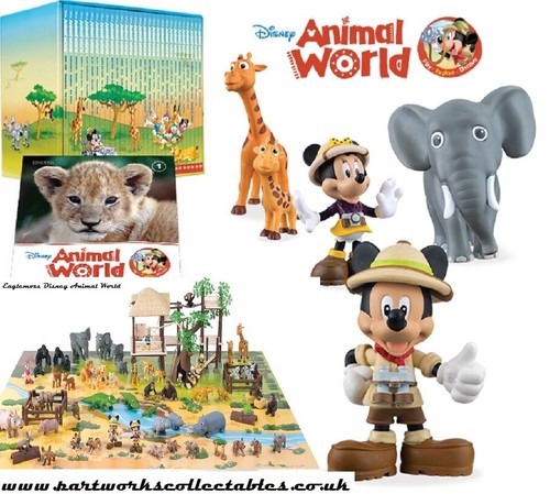 Eaglemoss disney animal world - disney,