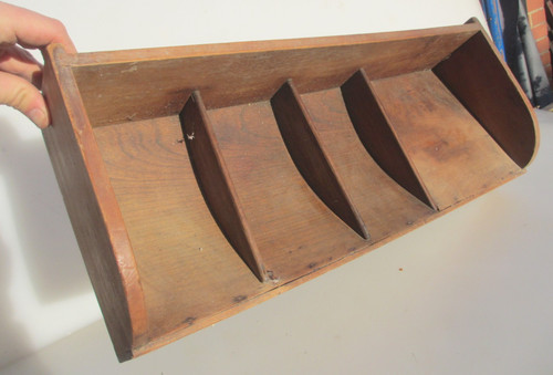 Antique wooden storage rack - antique,
