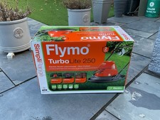 Flymo Turbo Lite 250 Electric Hover Lawn Mower | 1400w, 25cm Cutting Width