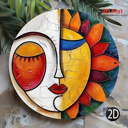 Abstract sun and moon - abstract,