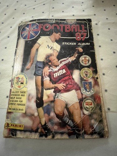 Panini 1987 football sticker - panini,