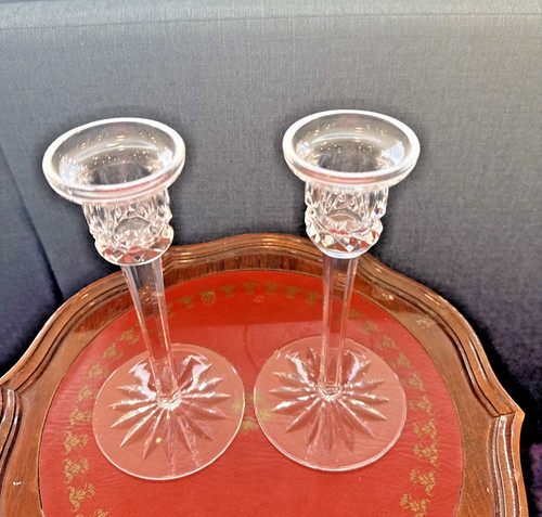 Waterford pair crystal - waterford, of