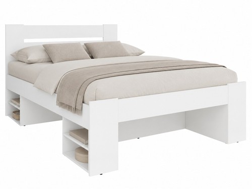 Double storage bed frame - storage,