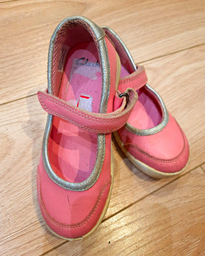 Clarks girls pink mary jane - clarks,