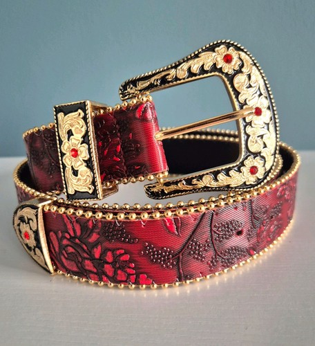 Western cowboy red - red, gold