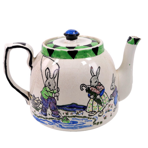 Scottish art pottery - scottish, teapot