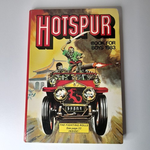 Hotspur book for boys - book,